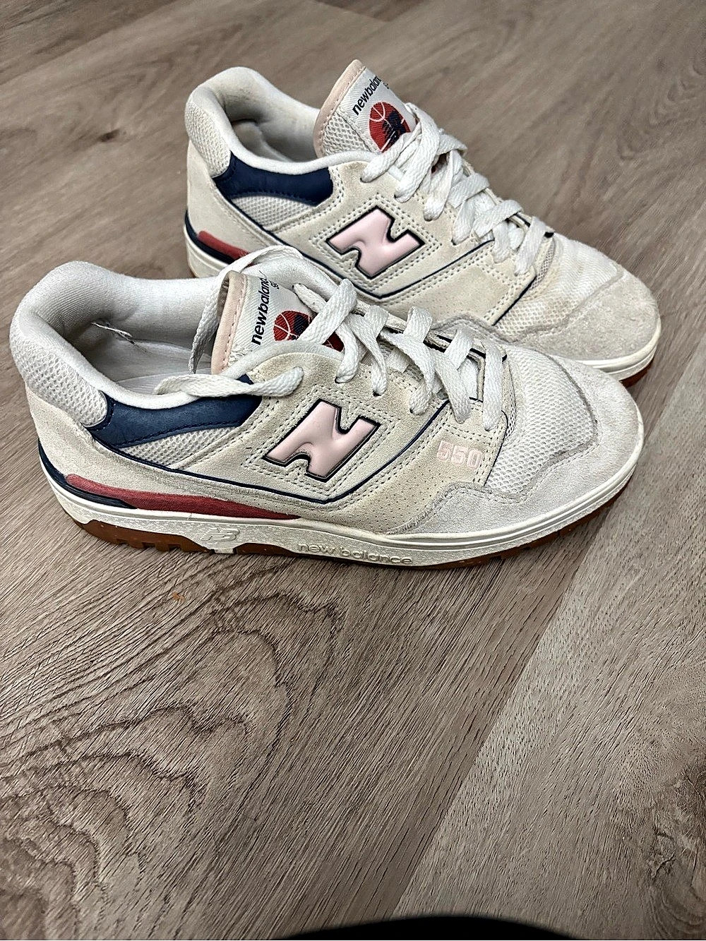New Balance 550 Women's Sneakers White & Blue US 5.5